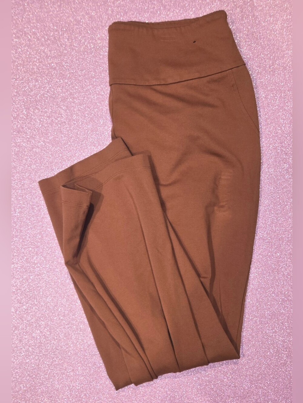 Womens Dear Scarlett Rust Color Dressy Pants Size-XL